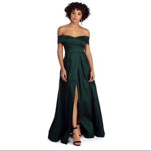 Off the Shoulder Gown